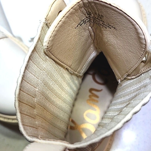 Women's Sam Edelman Combat Boots Size 8M - Picture 6 of 12